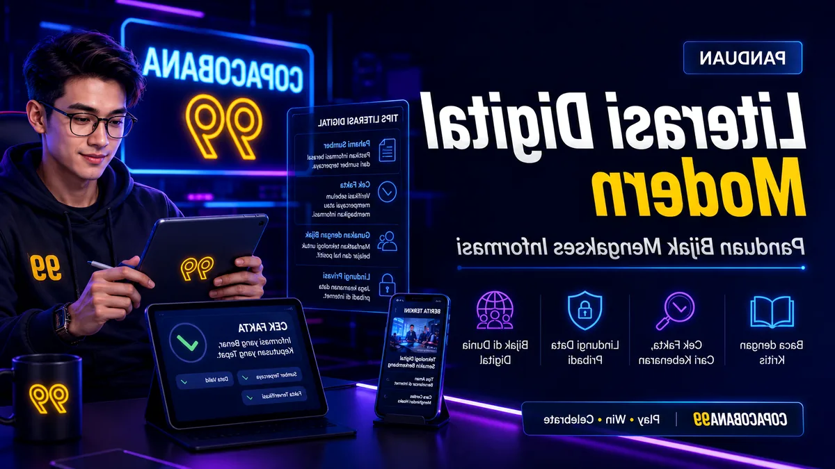 Ilustrasi Perbedaan Fakta, Opini, dan Promosi